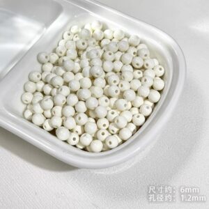 07-beige beads / See picture for size