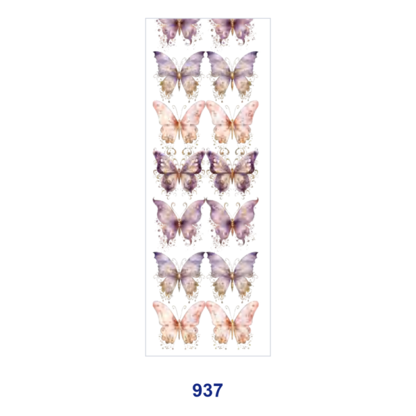 Wholesale 2/8/16pcs Glitter Butterfly Simple Cartoon Bear & Cute Doll Print Pen and Bookmark Stickers UV DTF Wraps OLY Exclusive