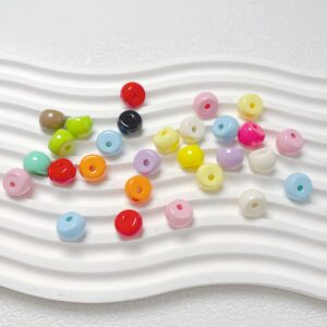 oly-2d66fa8eac79e730128fb670ba3ebf03 Wholesale Acrylic Baking Paint Orange Slanted Barrel Beads for DIY Phone Chain Bag Charm, Chic Fashion Accessory, Boutique Resale Gift