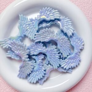 04-light blue / Size about 28*54mm