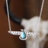 oly-2dc51ce6c3d977761435cfc836f385ca Wholesale Antique Silver Bohemian Airplane Pendant Necklace Turquoise Inlay Vintage Style Jewelry Boutique Resale