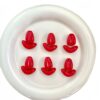 oly-2de0dd71951edcd60ffca22347a9c7bb Wholesale Baked Paint Acrylic Tulip Loose Beads for DIY Phone Chain Jewelry Making Fashion Accessory Gift