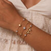 Wholesale Stainless Steel Electroplated Heart Star Clover Unisex Bracelet Fashion Jewelry Accessory For Everyday Wear And Gift Giving