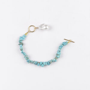 Ot buckle turquoise bracelet