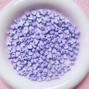 06-light purple / Size is about 8mm, hole diameter is about 1.8mm