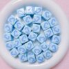 Wholesale Trendy Square Acrylic Letter Beads for DIY Jewelry Making Phone Charms Bag Pendant Craft Supplies
