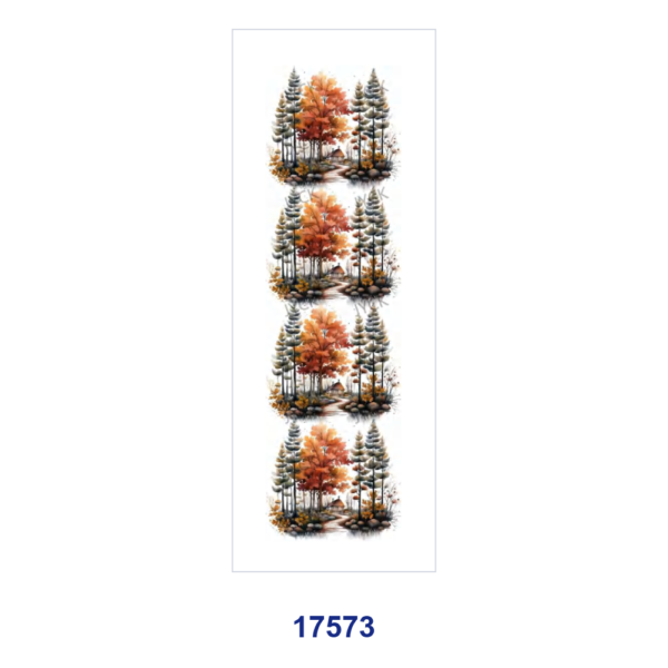 Wholesale 2/8/16pcs Autumn Fall Forest Maple Pumpkin Pen and Bookmark Stickers UV DTF Wraps