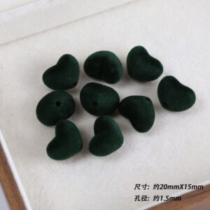 09-dark green / See pictures for dimensions (sold by the piece)