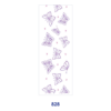 Wholesale 2/8/16pcs Colorful Butterfly Ghost Cartoon Character & Badge Text Print Pen and Bookmark Stickers UV DTF Wraps OLY Exclusive