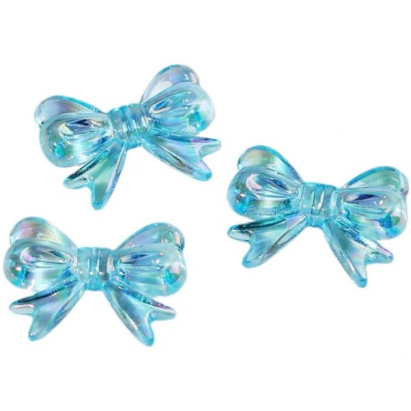 oly-2fcc4f8d22d3e920c4eac9e2ac7c7e2b Wholesale Trendy Iridescent Bow Tie Beads DIY Craft Supplies for Jewelry Making and Hair Accessories
