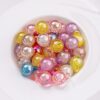 Wholesale Acrylic UV Bubble Beads DIY Grape Cluster Car Keychain Charm Jewelry Making Supplies