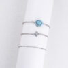 Wholesale Vintage Bohemian Imitation Turquoise Bracelet 3 Pack Zinc Alloy Fashion Accessory For Gift And Everyday Wear