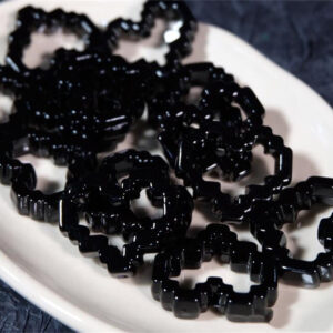 12-love frame-Black / Heart frame 30 * 26mm, inner core 20 * 14mm (sold by piece)