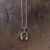 Wholesale Silver Tone Headphone Pendant Necklace Retro Punk Hip Hop Streetwear Zinc Alloy Jewelry Accessory Gift