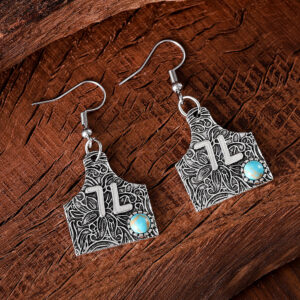 Wine bottle earrings