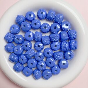 06-sapphire blue / Size is about 16 * 12mm, aperture is about 3mm