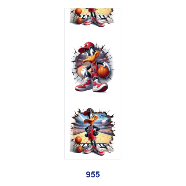 Wholesale 2/8/16pcs Tiger Skull Rose Lady Figure Daisy & Sport Cartoon Print Pen and Bookmark Stickers UV DTF Wraps OLY Exclusive