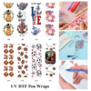 oly-31e1142d6ba8982b37a555a58b09bce8 Wholesale 2/8/16pcs Festival Bear Anchor Letter Sports Ball Cartoon Character Print Pen and Bookmark Stickers UV DTF Wraps OLY Exclusive