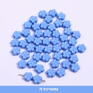 07-light blue / Size is about 9mm (sold by the piece)