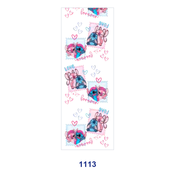oly-321e355580f6e3100784ede3a22151f4 Wholesale 2/8/16pcs Cartoon Mouse Alien Kitten Character Love Heart Print Pen and Bookmark Stickers UV DTF Wraps OLY Exclusive