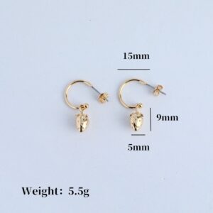 Strawberry earrings
