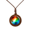 oly-32576e65c0f0866ca3af0852cf807302 Wholesale Universe Starry Sky Glass Pendant Necklace Chic Fashion Jewelry Accessory For Wedding Gift Boutique Resale