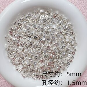 14-heterosexual triangle beads / Sold by the piece