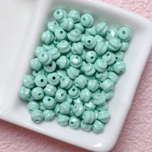 03-cyan / Size is about 5mm, hole diameter is about 1.5mm