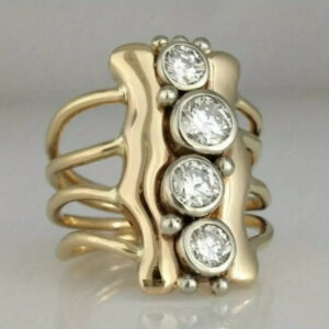 oly-328b8ef075e4112a04f8f5e5a03b85b6 Wholesale Stylish Geometric Hollow Ring With Zinc Alloy Electroplating Wide Band Fashion Accessory For Gift And Boutique Resale
