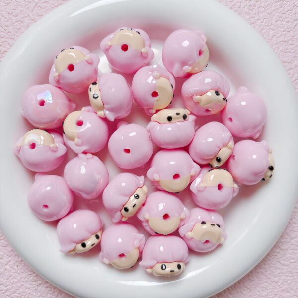 Wholesale Electroplated Resin Cartoon Beads for DIY Phone Charm Keychain Craft Supply OLY Exclusive
