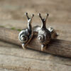 Wholesale Retro Cute Snail Earrings Ethnic Style Zinc Alloy Silver Jewelry Accessory Boutique Resale