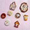 oly-32bc6b31e6dc618f677b6f04ba175174 Wholesale Stylish Cartoon Print Acrylic Beads DIY Accessory for Phone Straps and Bag Charms