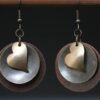oly-32c5b0c702eebd0567649e21b2ec7081 Wholesale Retro Bohemian Multi Layer Heart Pendant Earrings Alloy Jewelry Accessory Trendy Gift For Women