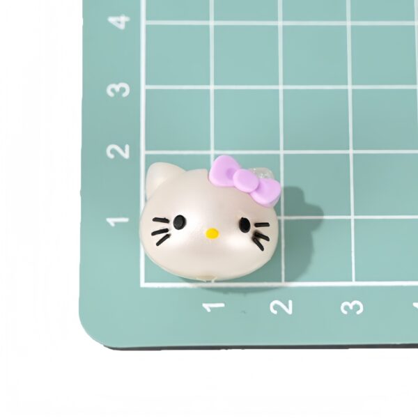 oly-32c9ff30fdb03000558d7a47b073e3ae Wholesale Trendy Silicone Cat Beads Red UV Plated DIY Bag Charm Phone Charm Keychain Craft Supply