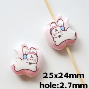 08-headphone rabbit / See pictures for size (sold by the piece)