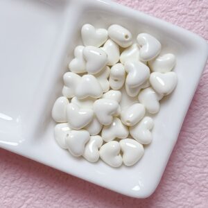 13-off-white / Size is about 10mm, hole diameter is about 1mm