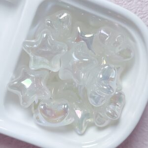 06-white / Size is about 22mm, hole diameter is about 2.8mm