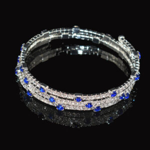 3 rows silver white blue sl-1033
