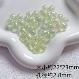 04-fine shimmer luminous green / Sold by piece