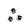Wholesale Stylish Matte Acrylic Star Square Beads Loose Spacer Beads for DIY Phone Charm Jewelry Making