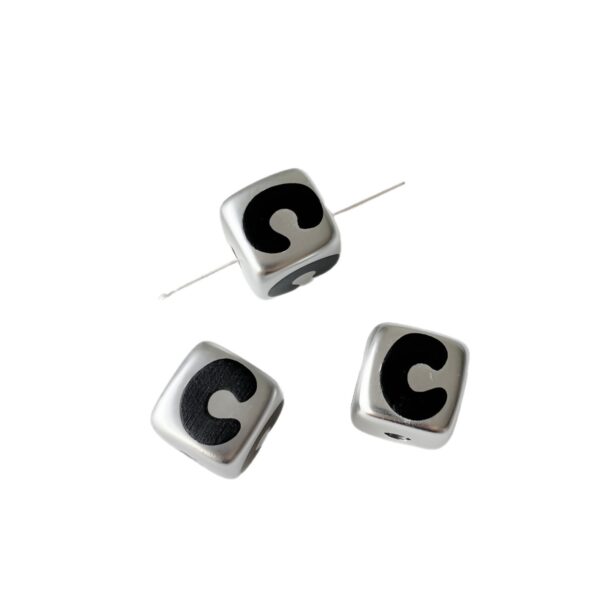 Wholesale Stylish Matte Acrylic Star Square Beads Loose Spacer Beads for DIY Phone Charm Jewelry Making