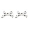 Wholesale Acrylic Loose Beads French Cute Polka Dot Bow Butterfly Charms for DIY Phone Chain Jewelry Making