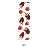 Wholesale 2/8/16pcs Sweet Dessert Fruit Heart & Holiday Text Print Pen and Bookmark Stickers UV DTF Wraps OLY Exclusive