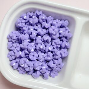08-purple / The size is about 8mm, and the aperture is about 1.5mm