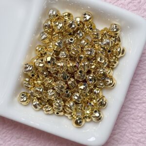 18-gold / Size is about 5mm, hole diameter is about 1.5mm