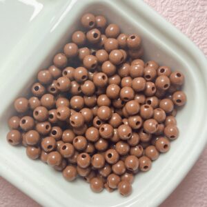 04-brown / 6mm(100/bag)