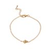 Wholesale Retro Copper Braided Bracelet With Cherry Star Heart Square Pendants Women S Fashion Jewelry Accessory For Boutique Resale
