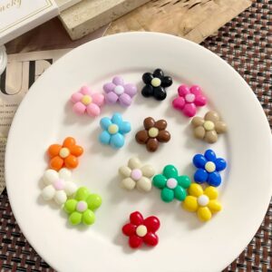 oly-370a23dca86a96ad03eb2378698f7be0 Wholesale Cute Flower Acrylic Beads DIY Craft Supplies for Bracelet Keychain Phone Charm Boutique Resale