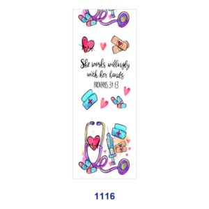 1116 / 8pcs / 11*3.2cm