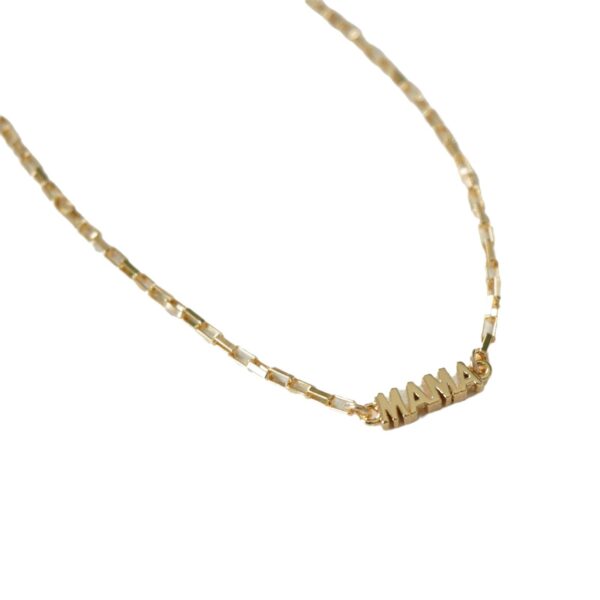 Wholesale Trendy Titanium Steel Mama Letter Pendant Bracelet Unisex Jewelry Accessory For Everyday Wear